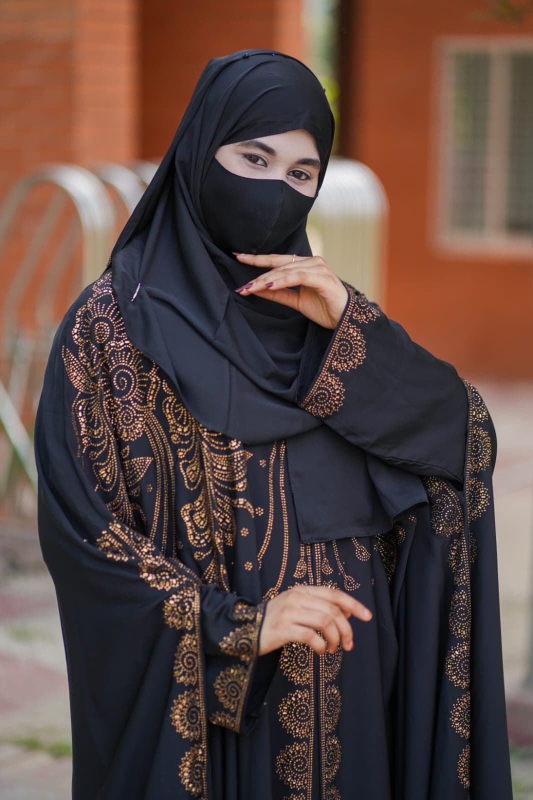 Dubai cherry abaya