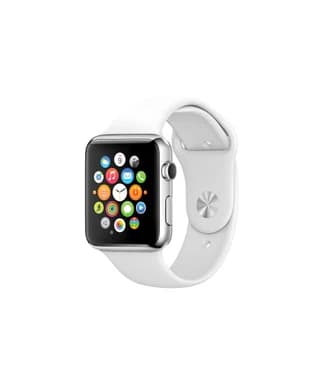 Smart Watch — White Sport Band